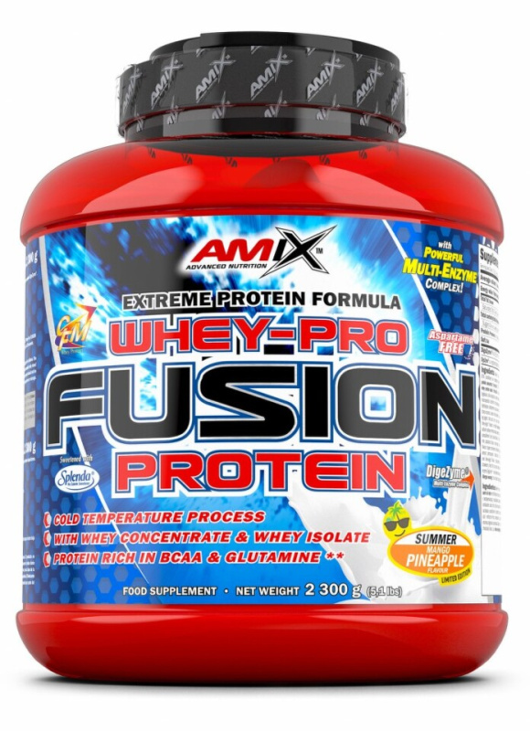 Amix Nutrition Whey Pure Fusion Protein 2,3kg - ananas, mango