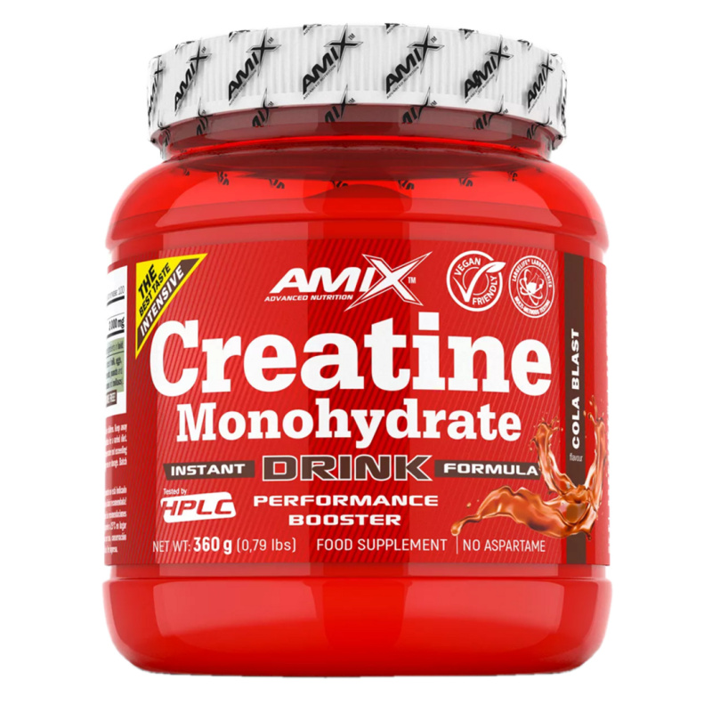 AMIX Creatine Monohydrate Powder Drink, 360 g Příchuť: Limetka/Citrón