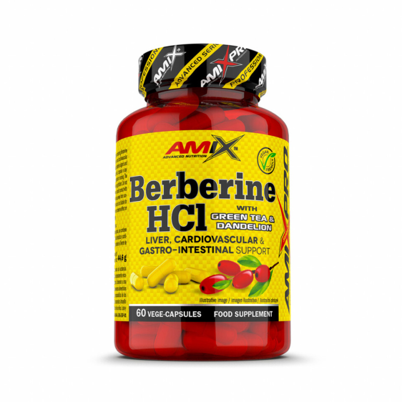 Amix Berberin HCl 60 kapslí