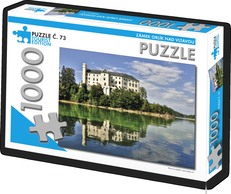 TOURIST EDITION Puzzle Zámek Orlík nad Vltavou 1000 dílků (č.73)