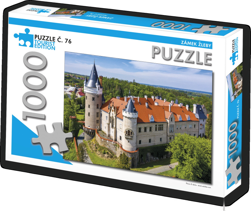 TOURIST EDITION Puzzle Zámek Žleby 1000 dílků (č.76)