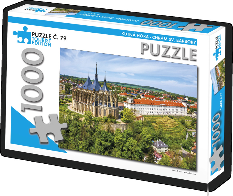 TOURIST EDITION Puzzle Kutná Hora - Chrám sv. Barbory 1000 dílků (č.79)