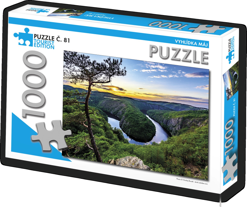 TOURIST EDITION Puzzle Vyhlídka Máj 1000 dílků (č.81)