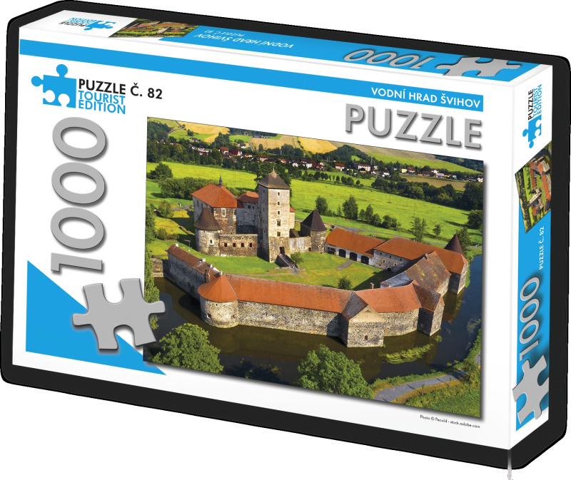 TOURIST EDITION Puzzle Vodní hrad Švihov 1000 dílků (č.82)