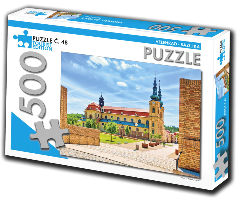 TOURIST EDITION Puzzle Velehrad, bazilika 500 dílků (č.48)