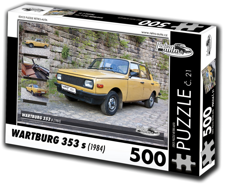 Skvělý puzzle veteránů Retro-Auta - Wartburg 353