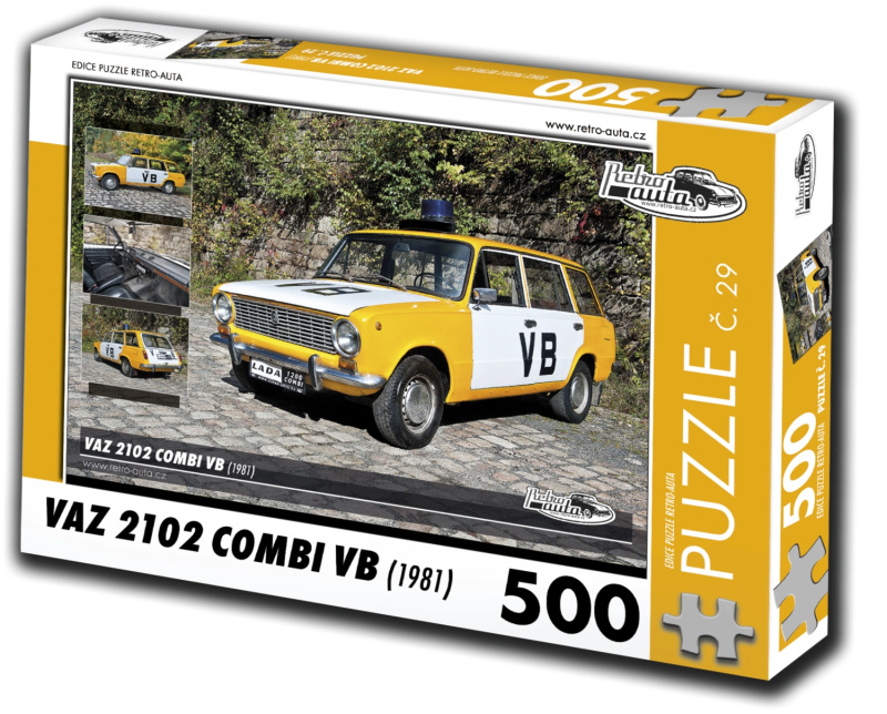 Puzzle Retro-Auta VAZ 2102 Combi VB 1981