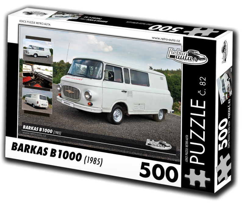 Retro auta Puzzle Barkas B 1000
