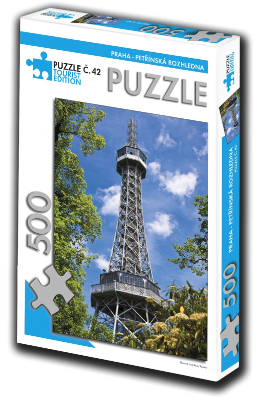 Turistická edice puzzle Petřínská rozhledna 500 dílků