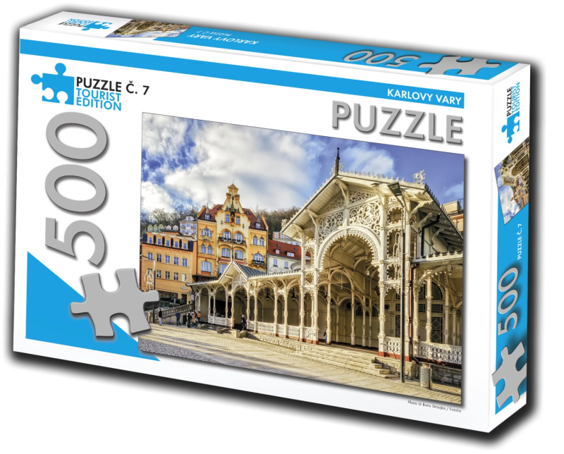 TOURIST EDITION Puzzle Karlovy Vary 500 dílků (č.7)