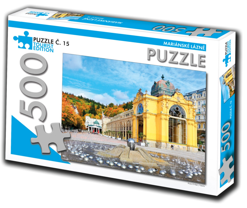 TOURIST EDITION Puzzle Mariánské Lázně 500 dílků (č.15)