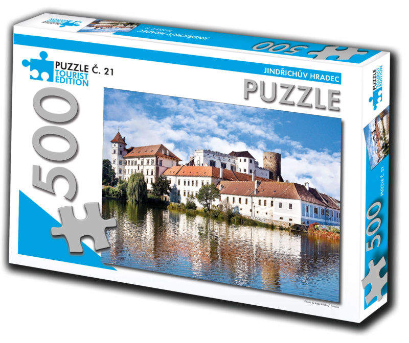 TOURIST EDITION Puzzle Jindřichův Hradec 500 dílků (č.21)