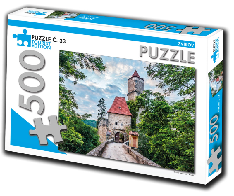 TOURIST EDITION Puzzle Zvíkov 500 dílků (č.33)