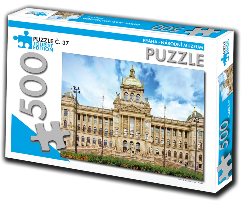 TOURIST EDITION Puzzle Národní muzeum, Praha 500 dílků (č.37)