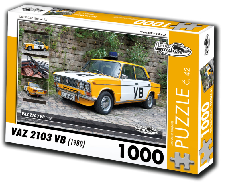 Retro auta puzzle VAZ 2103 VB