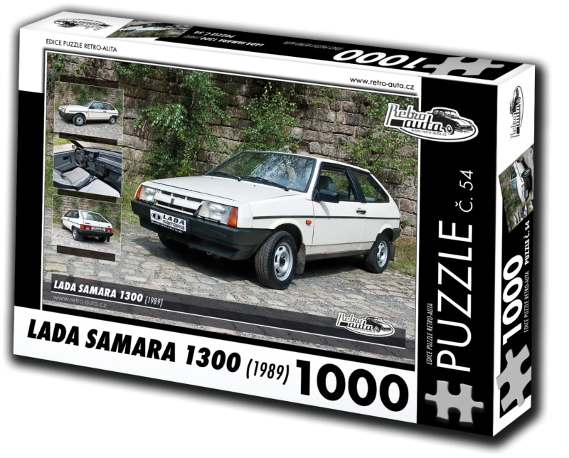 Retro puzzle Lada Samara 1300 kousků