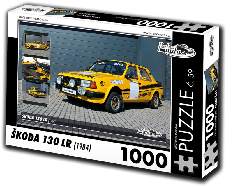 Puzzle Retro-Auta Škoda 130 LR