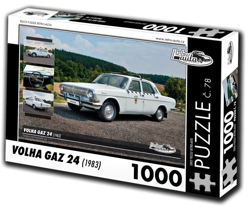 RETRO-AUTA puzzle Volha GAZ 24