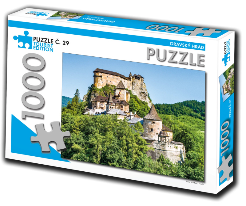 Puzzle Oravský hrad 1000 dílků turistická edice