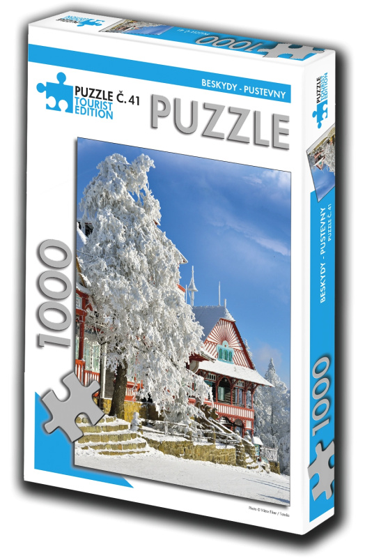 Turistická edice puzzle Beskydy, Pustevny 1000 dílků