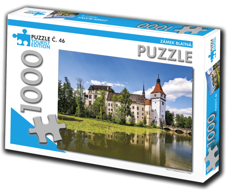 Puzzle turistické edice Zámek Blatná 1000 dílků