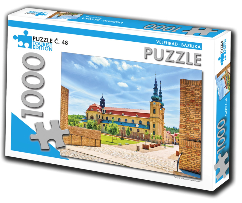TOURIST EDITION Puzzle Velehrad, bazilika 1000 dílků (č.48)