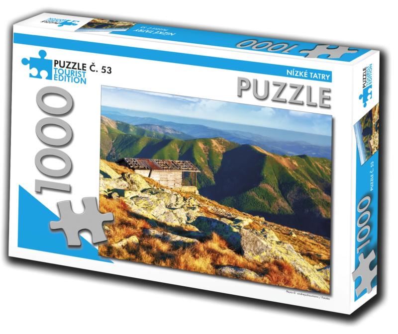 Puzzle turistická edice Nízké Tatry 1000 dílků