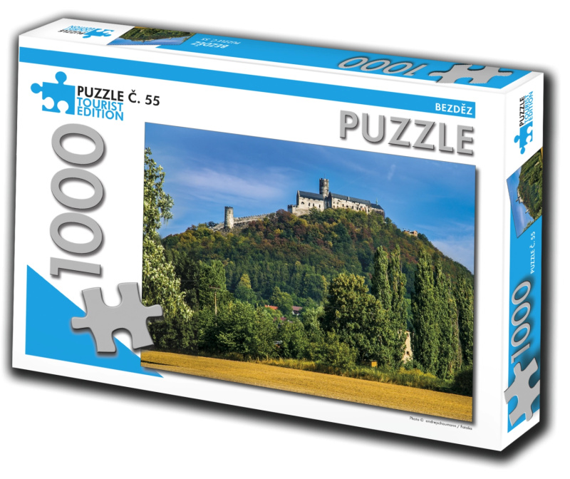 Puzzle Bezděz 1000 dílků turistická edice