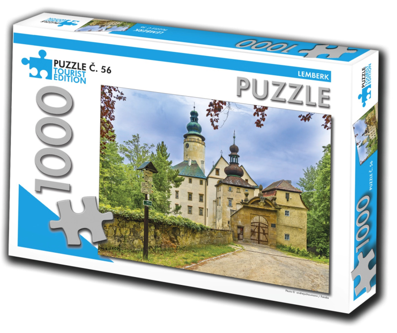 Puzzle Lemberk 1000 dílků turistická edice