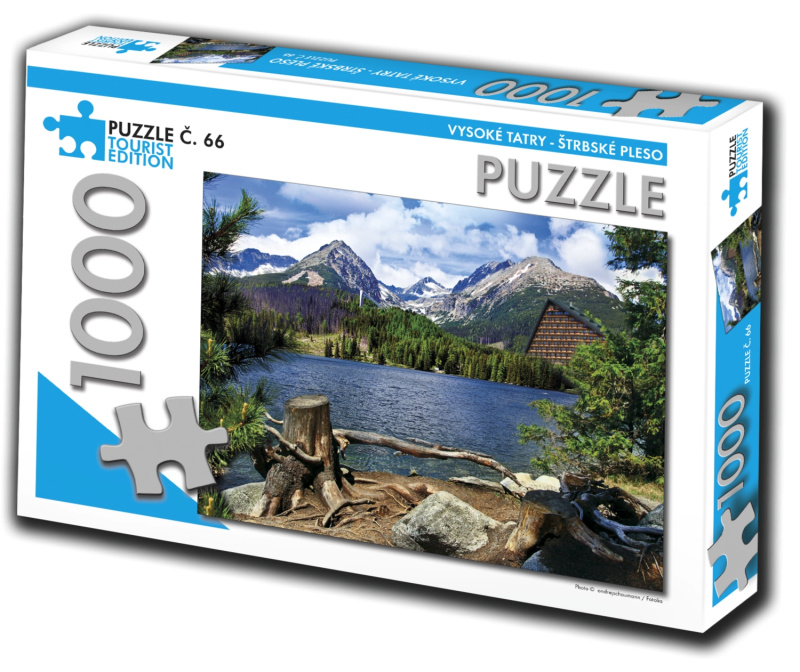 TOURIST EDITION Puzzle Vysoké Tatry, Štrbské pleso 1000 dílků (č.66)