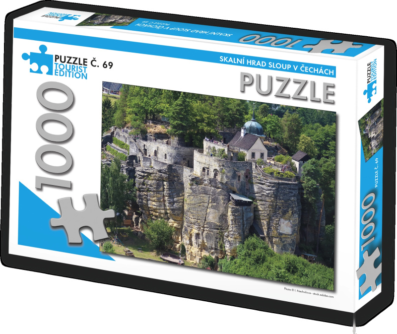 TOURIST EDITION Puzzle Skalní hrad Sloup v Čechách 1000 dílků (č.69)