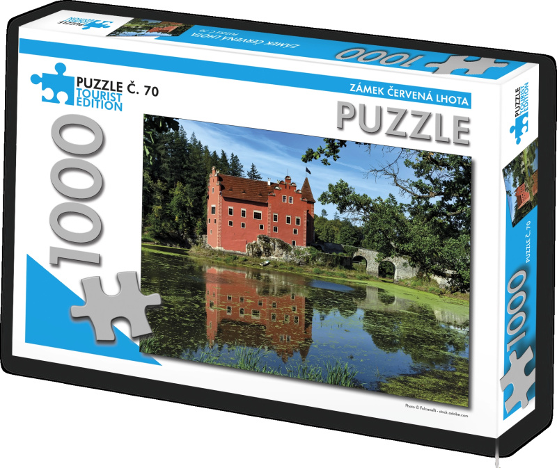 TOURIST EDITION Puzzle Zámek Červená Lhota 1000 dílků (č.70)