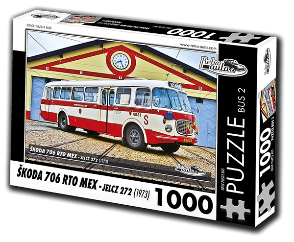 RETRO-AUTA puzzle Škoda 706 RTO MEX