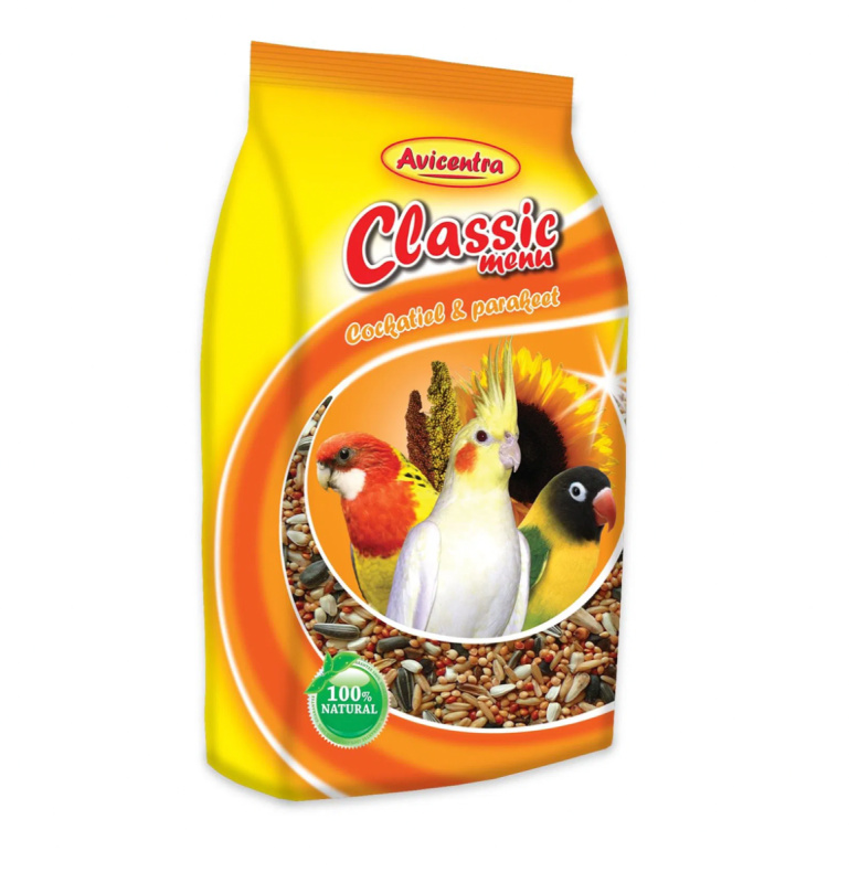 Avicentra Classic menu malý papoušek 20 kg