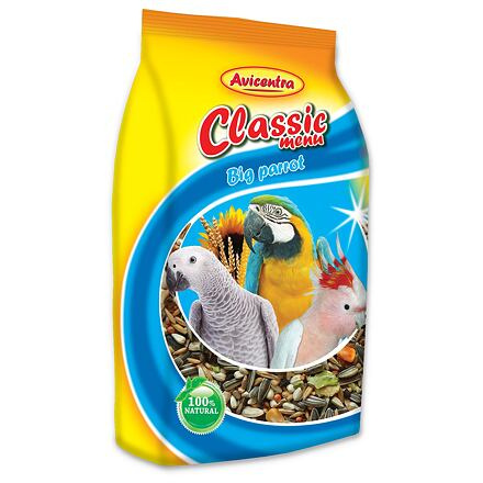 Avicentra Classic menu velký papoušek  1kg