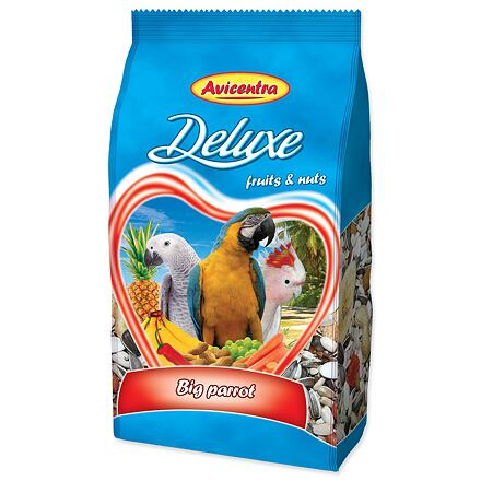 Avicentra Deluxe velký papoušek 1 kg