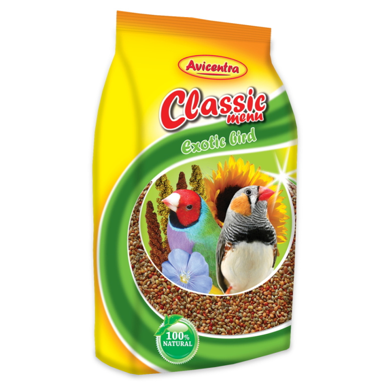 Avicentra Classic menu drobný exot 1 kg