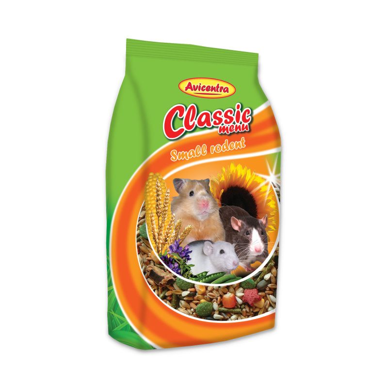 Avicentra Classic menu malý hlodavec 1 kg