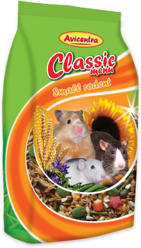 Avicentra Classic menu malý hlodavec 1 kg