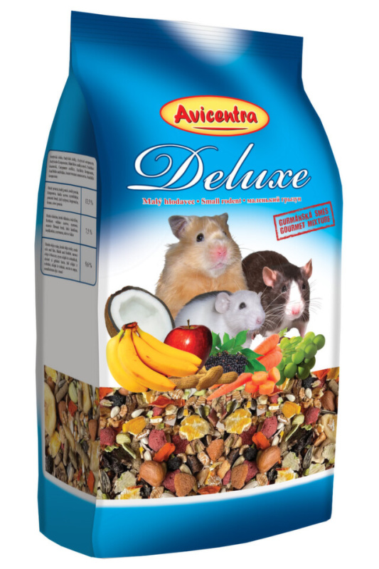 Avicentra Deluxe malý hlodavec 1 kg