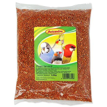 Proso AVICENTRA červené 500 g