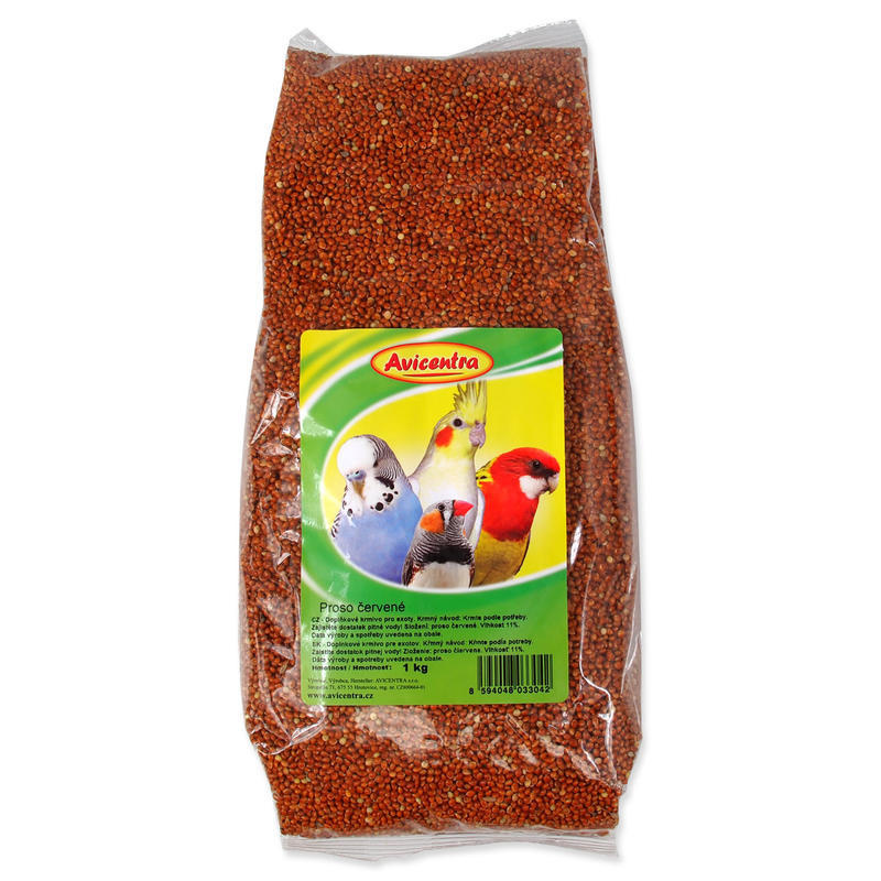 Proso AVICENTRA červené 1 kg