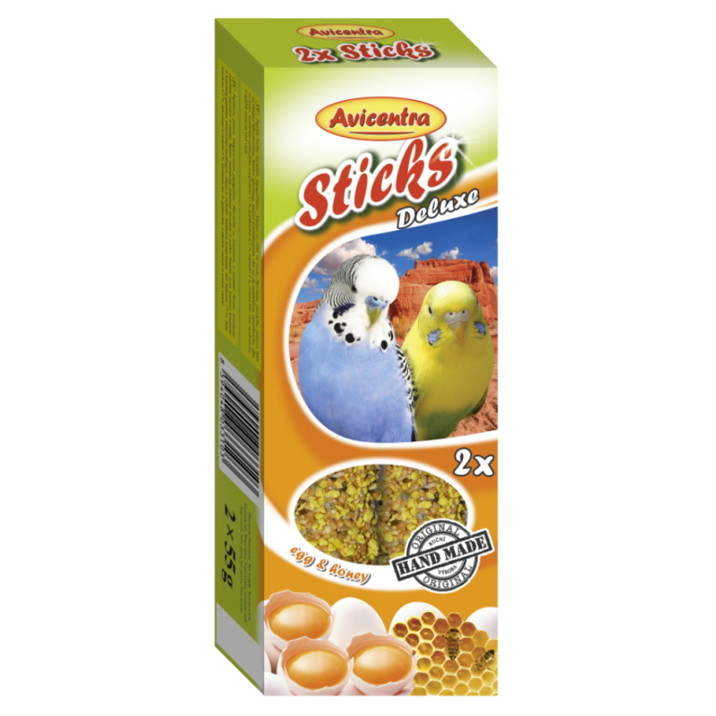 Avicentra tyčinky andulka - vejce+med 2 ks