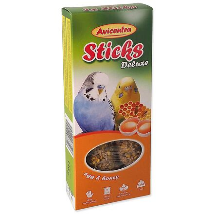 Avicentra tyčinky andulka - vejce+med 2 ks