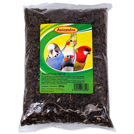 Slunečnice AVICENTRA černá 500 g