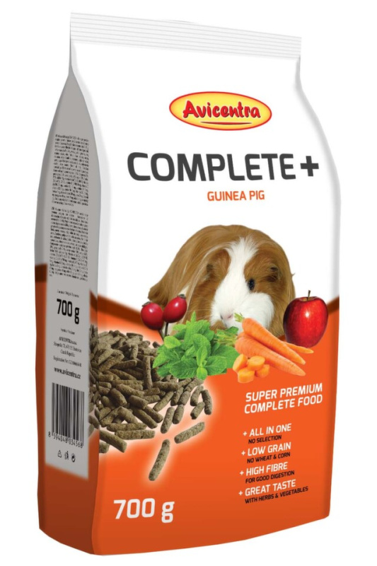 Avicentra COMPLETE+ morče 700 g
