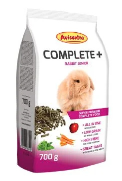 Avicentra COMPLETE+ králík junior 700 g