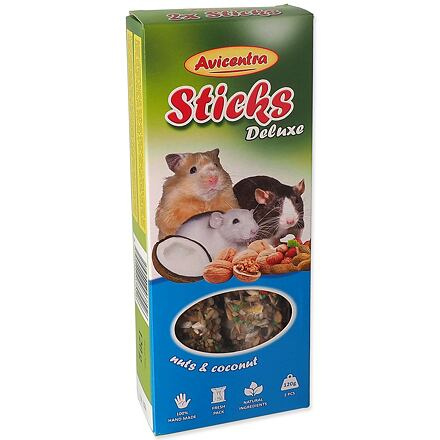 Avicentra tyčinky malý hlodavec - ořech+kokos 2 ks