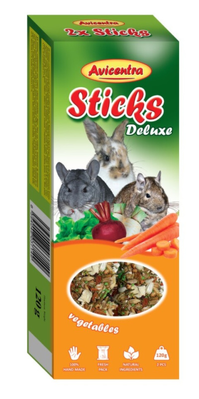 Avicentra tyčinky velký hlodavec - zelenina  2 ks