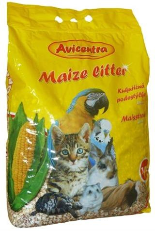 Podestýlka AVICENTRA kukuřičná hrubá 3 kg
